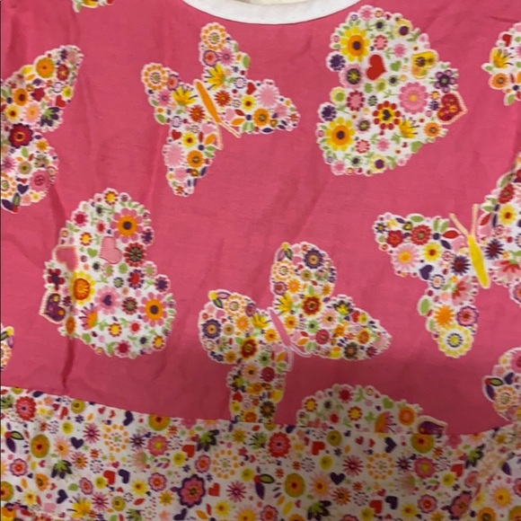 Les filles de Provence Flora Heart Dress Size 3 - Picture 2 of 3